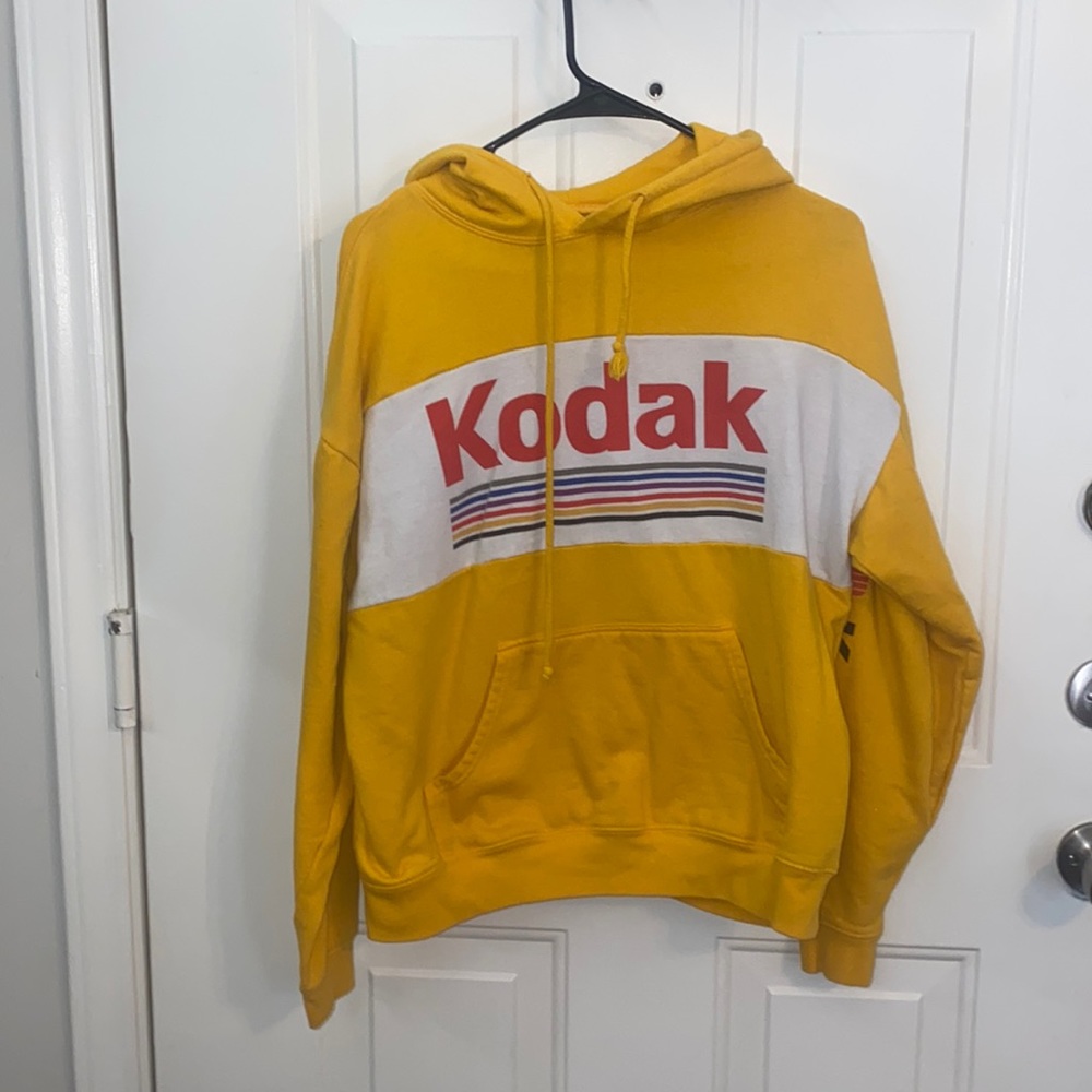 Kodak film yellow hoodie